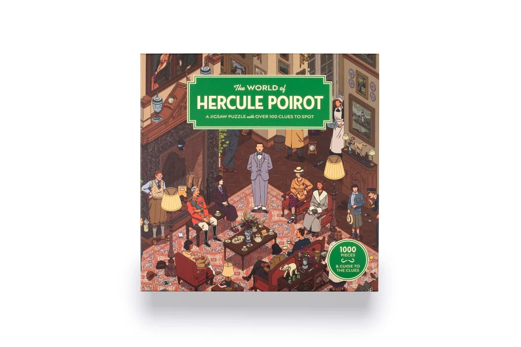The World of Hercule Poirot 1000 Piece Jigsaw Puzzle (Jigsaw)