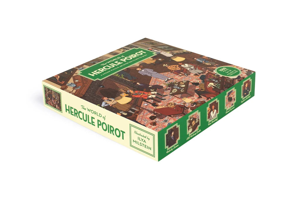 The World of Hercule Poirot 1000 Piece Jigsaw Puzzle (Jigsaw)