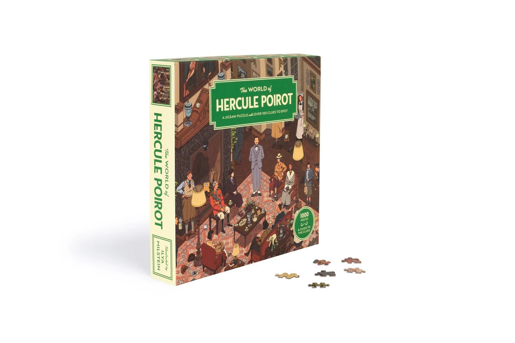 The World of Hercule Poirot 1000 Piece Jigsaw Puzzle (Jigsaw)