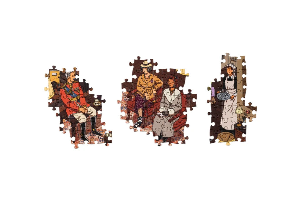 The World of Hercule Poirot 1000 Piece Jigsaw Puzzle (Jigsaw)