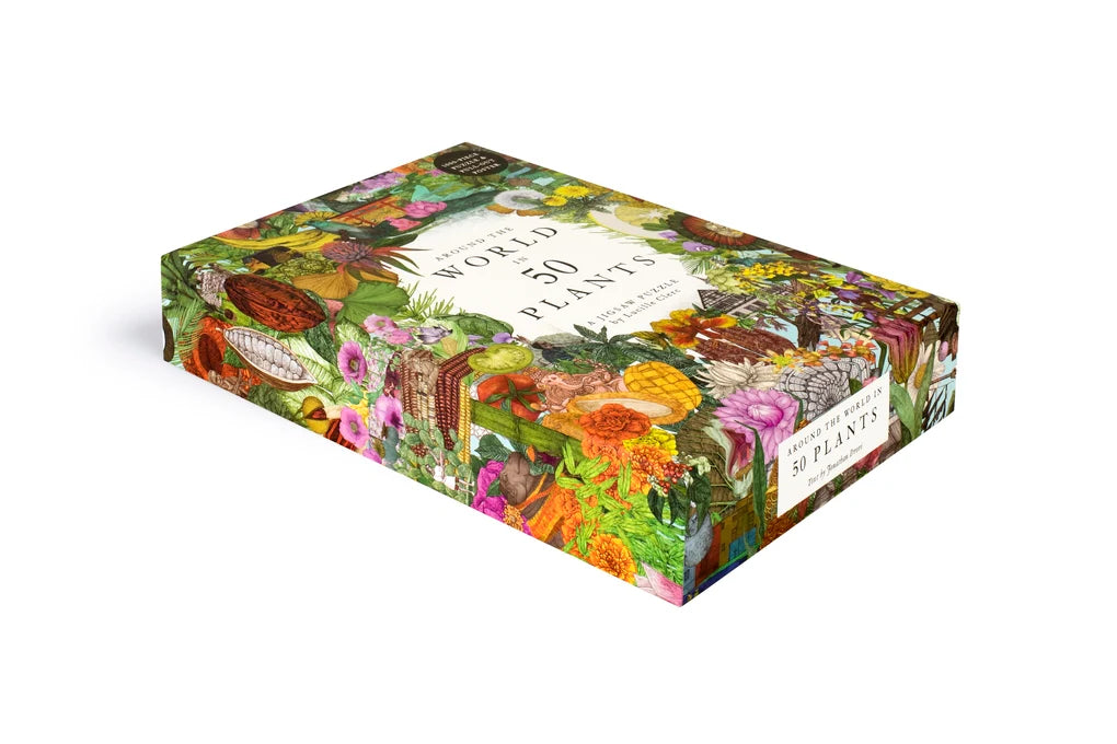 Around the World in 50 Plants 1000 Piece Jigsaw Puzzle (Jigsaw)