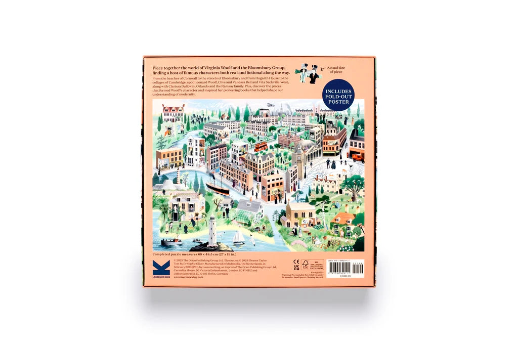 The World of Virginia Woolf: A 1000-piece Jigsaw Puzzle