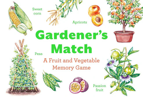Gardener’s Match - A Fruit and Vegetable Memory Game