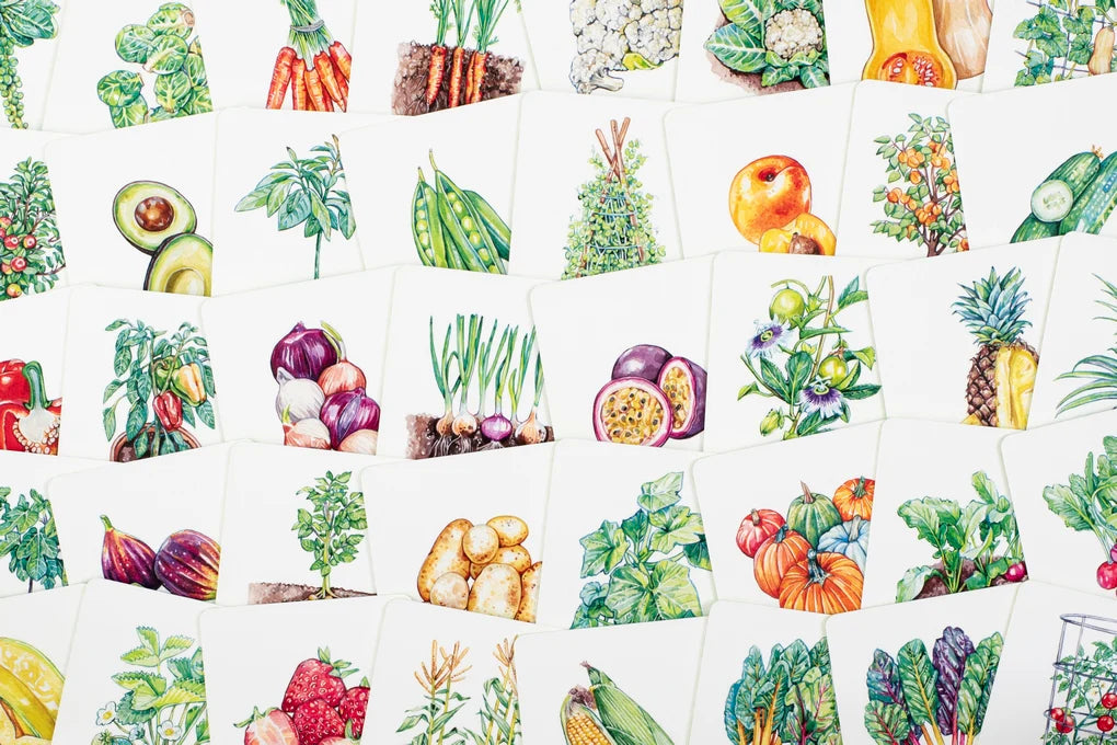 Gardener’s Match - A Fruit and Vegetable Memory Game
