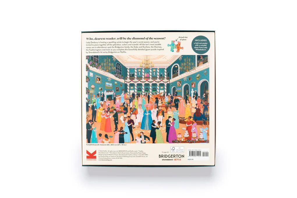The World of Bridgerton 1000 Piece Jigsaw Puzzle (Jigsaw)