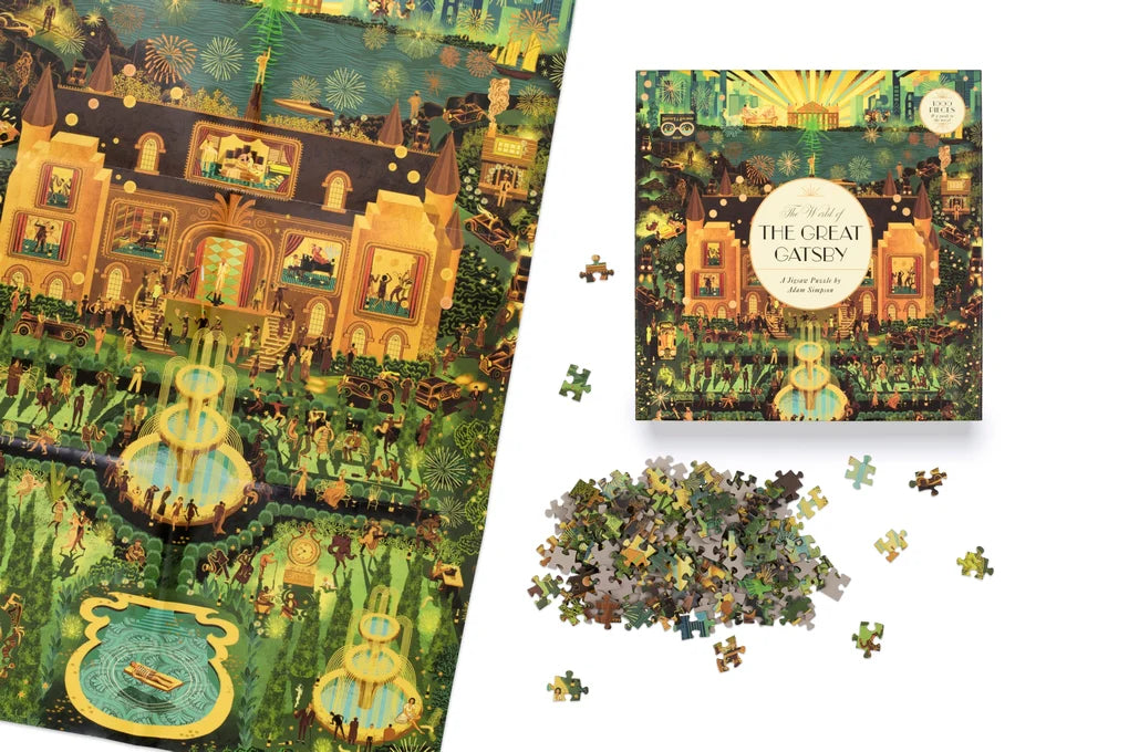 The World Of The Great Gatsby 1000 Piece Jigsaw Puzzle (Jigsaw)