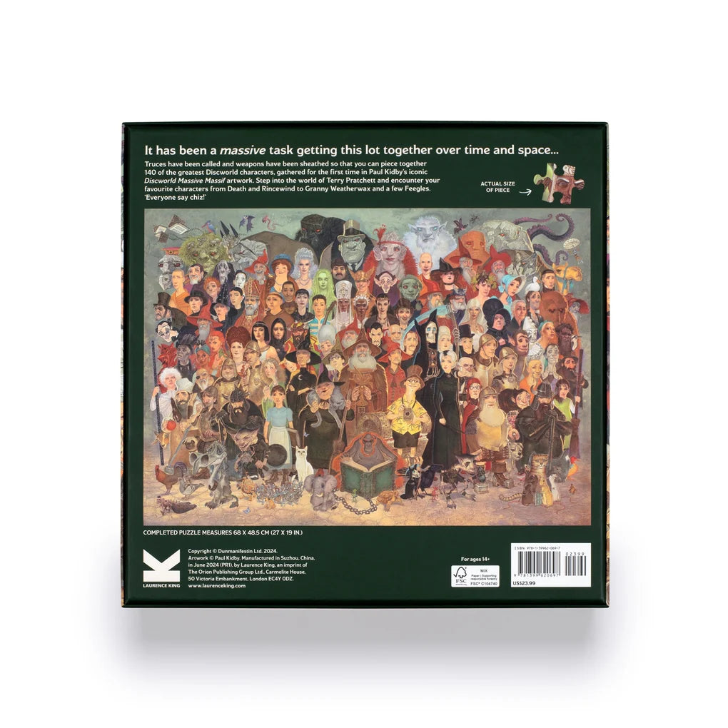 The World Of Terry Pratchett 1000 Piece Jigsaw Puzzle (Jigsaw)