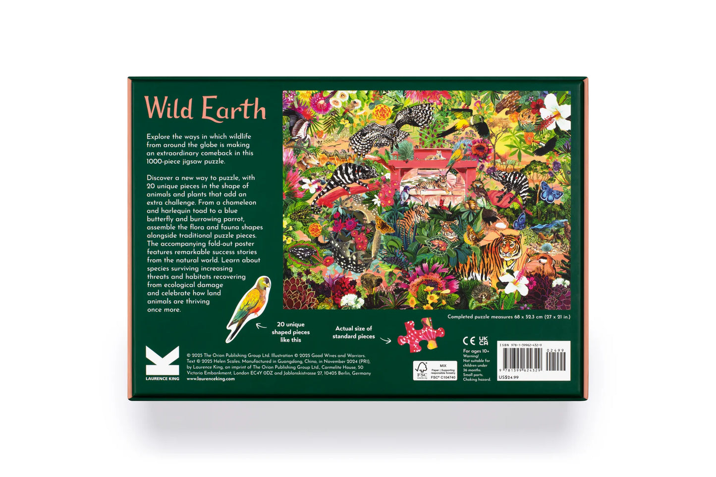 Wild Earth 1000 Piece Jigsaw Puzzle (Jigsaw)