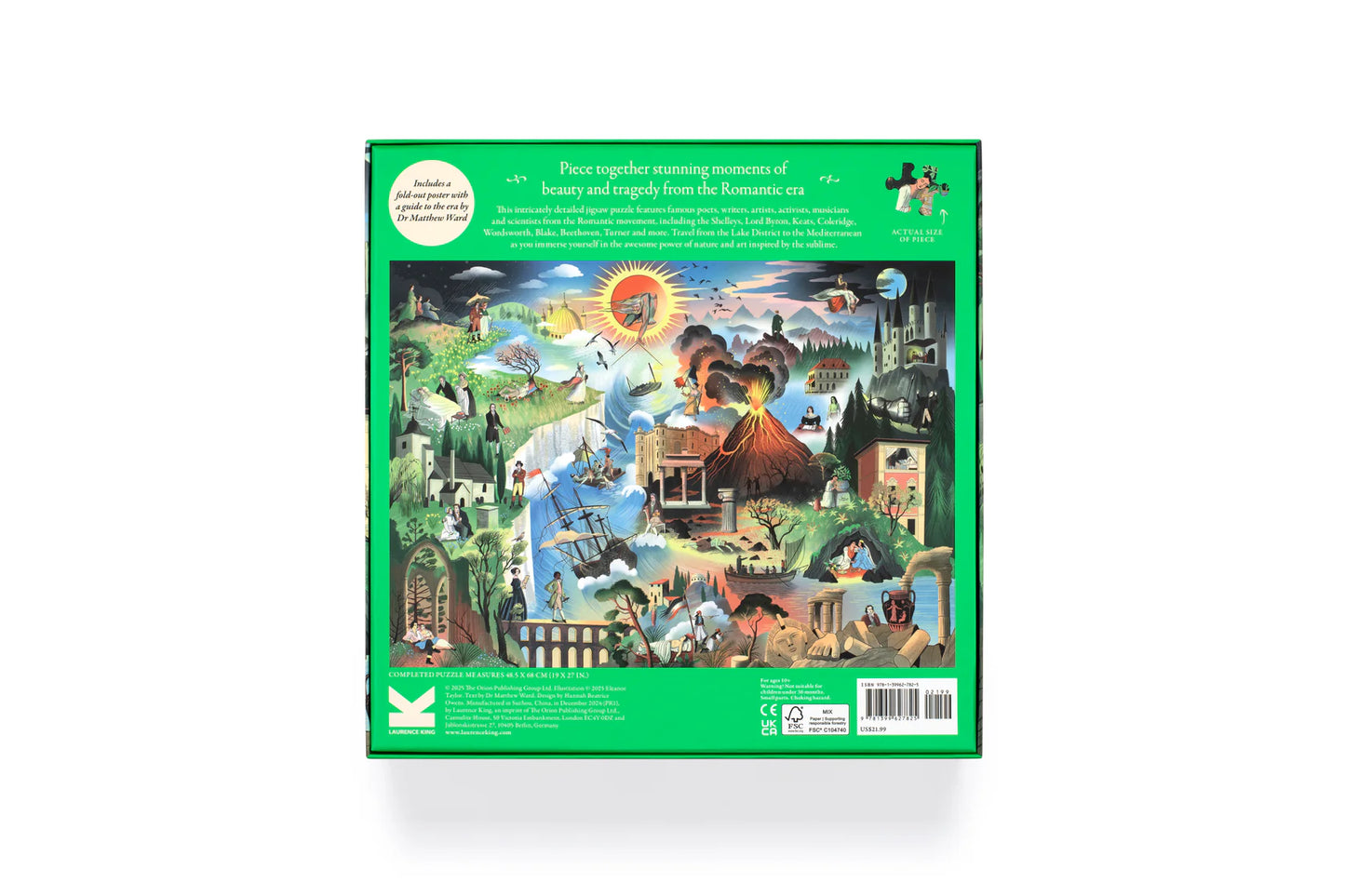 The World Of The Romantics 1000 Piece Jigsaw Puzzle (Jigsaw)