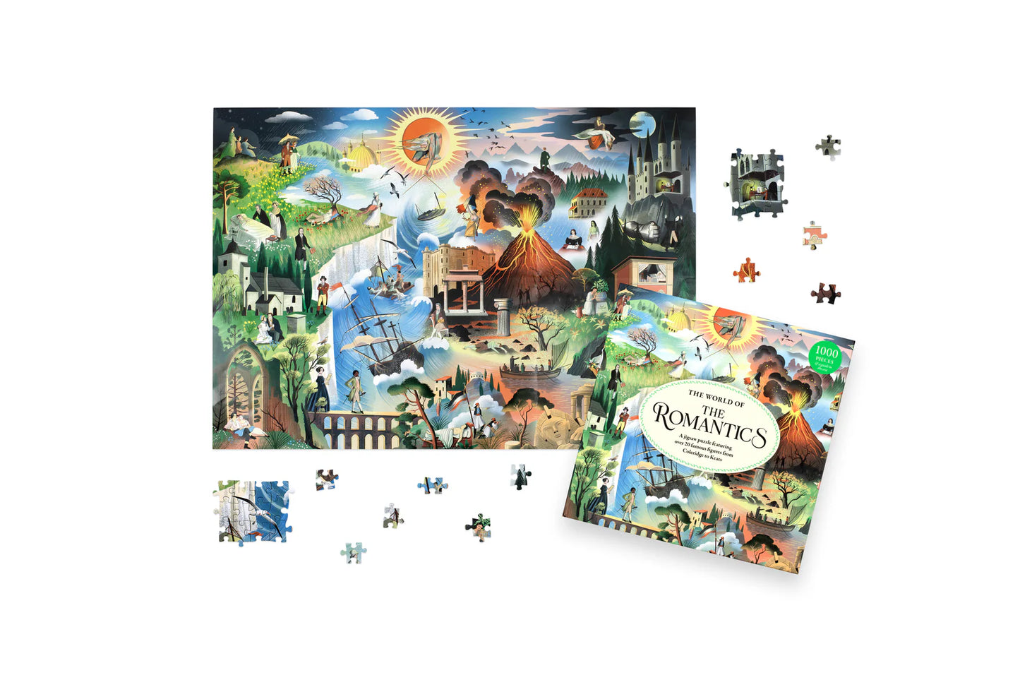 The World Of The Romantics 1000 Piece Jigsaw Puzzle (Jigsaw)