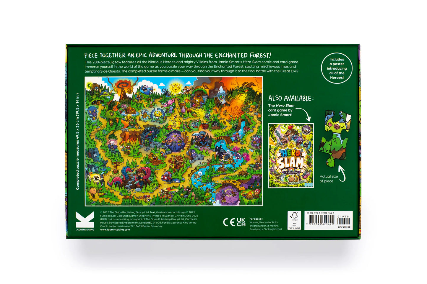 Jamie Smart s Hero Slam Jigsaw Puzzle: 200 pieces (Jigsaw)