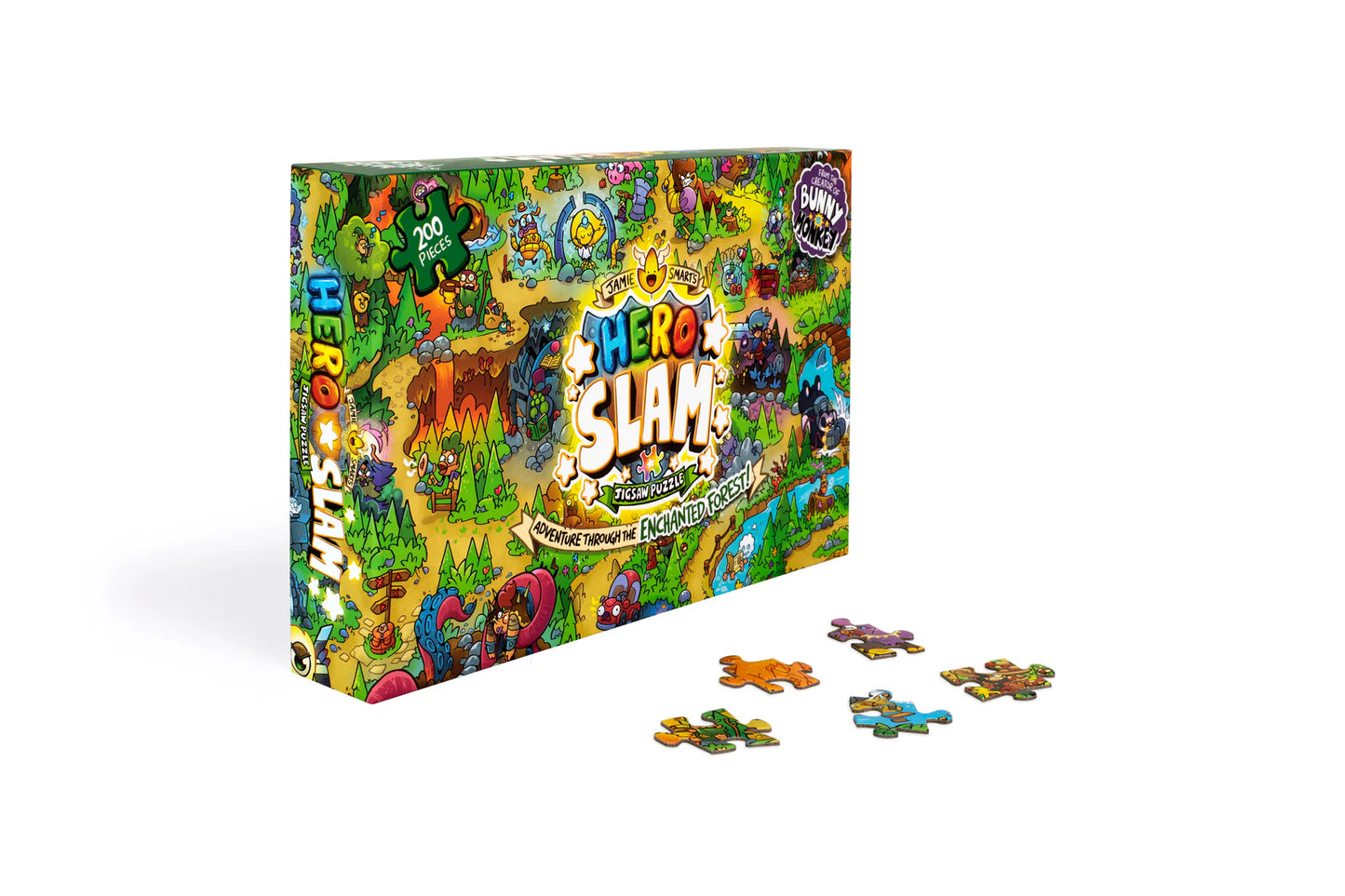 Jamie Smart s Hero Slam Jigsaw Puzzle: 200 pieces (Jigsaw)