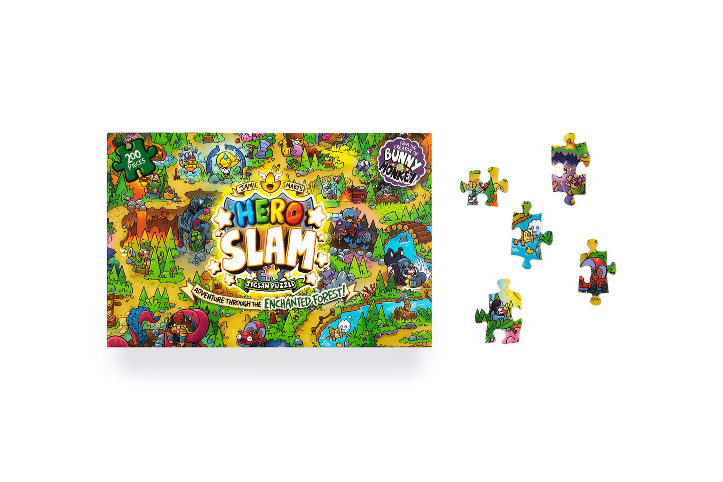 Jamie Smart s Hero Slam Jigsaw Puzzle: 200 pieces (Jigsaw)