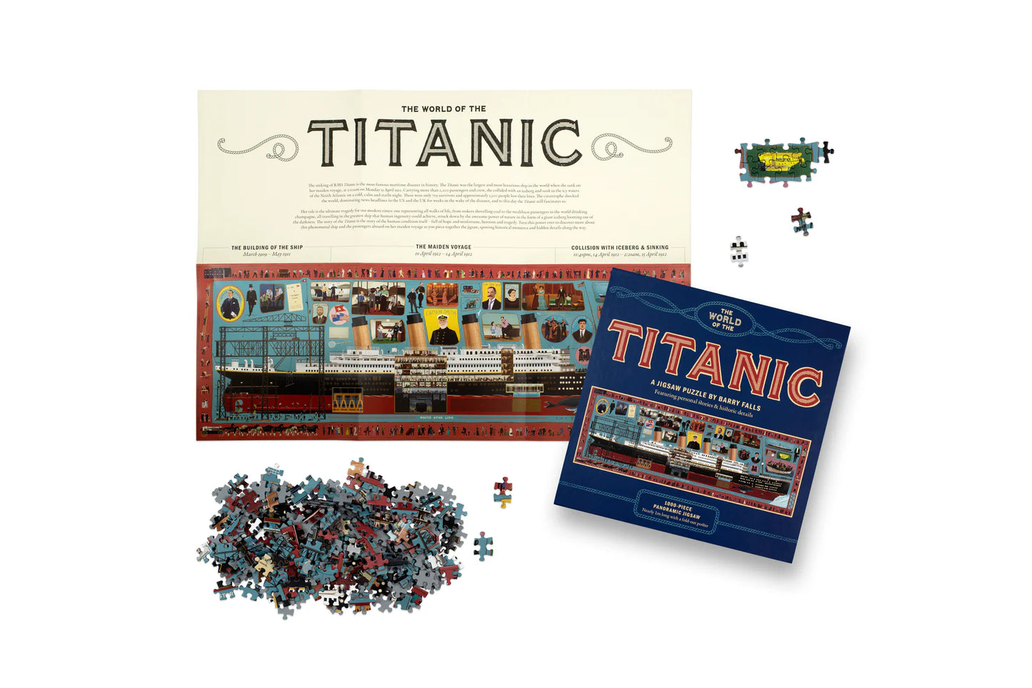 The World Of The Titanic 1000 Piece Jigsaw Puzzle (Jigsaw)