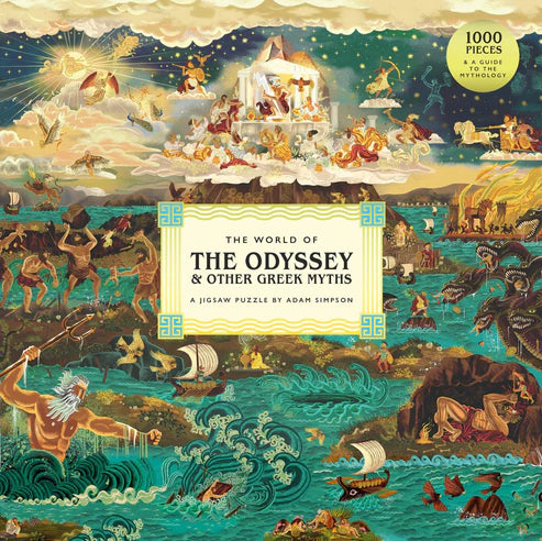 World Of The Odyssey And Other Greek Myths 1000 Piece Jigsaw Puzzle (Jigsaw)