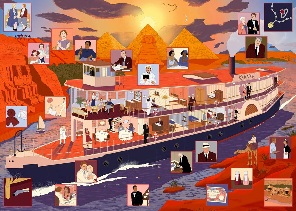 The World of Agatha Christie: Death on the Nile (Jigsaw)