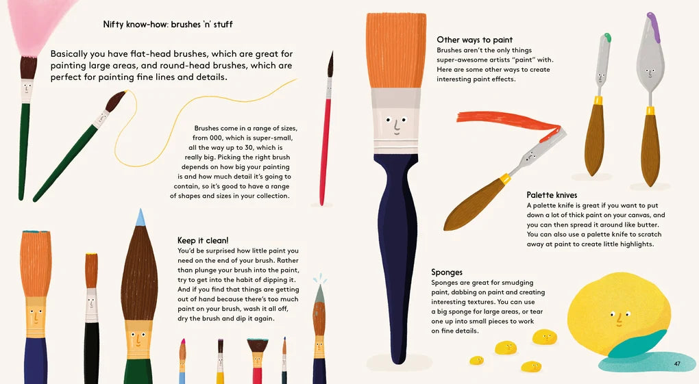 How to Be a Super Awesome Artist: 20 art projects inspired by the masters