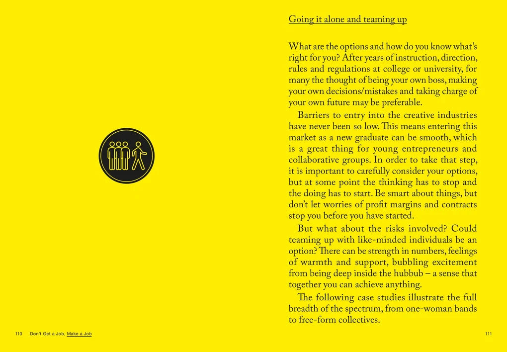 Don't Get a Job…Make a Job New Edition: Inventive career models for next-gen creatives (Paperback)