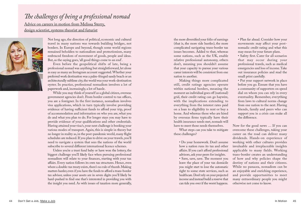 Don't Get a Job…Make a Job New Edition: Inventive career models for next-gen creatives (Paperback)