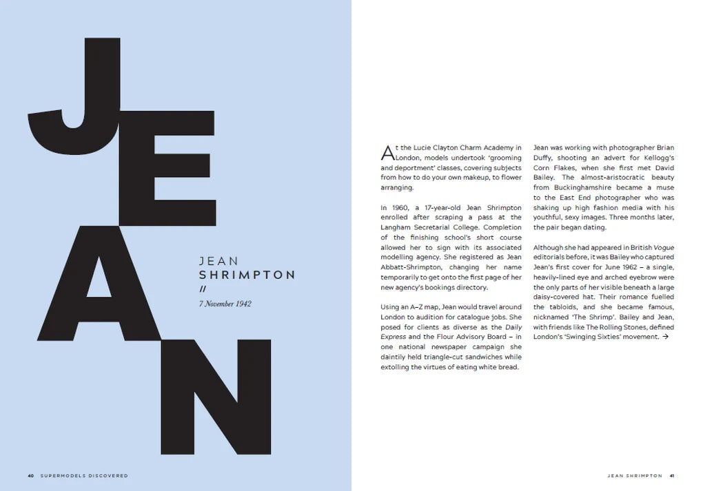 Supermodels Discovered: The inspiring origin stories of the biggest names in the fashion industry (Hardback)