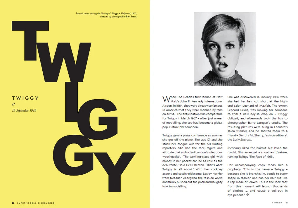 Supermodels Discovered: The inspiring origin stories of the biggest names in the fashion industry (Hardback)