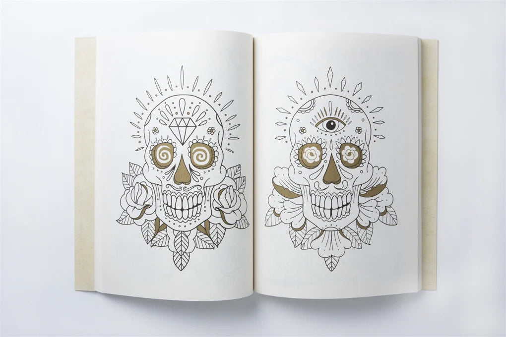 The Tattoo Colouring Book (Paperback)