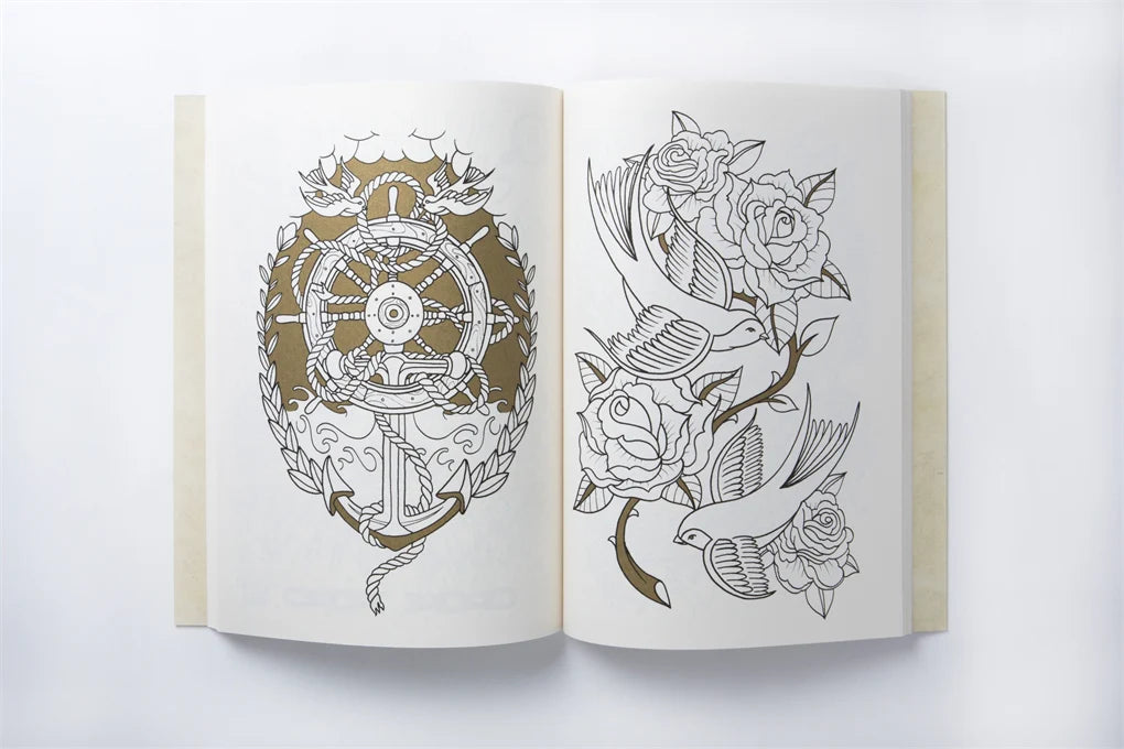 The Tattoo Colouring Book (Paperback)