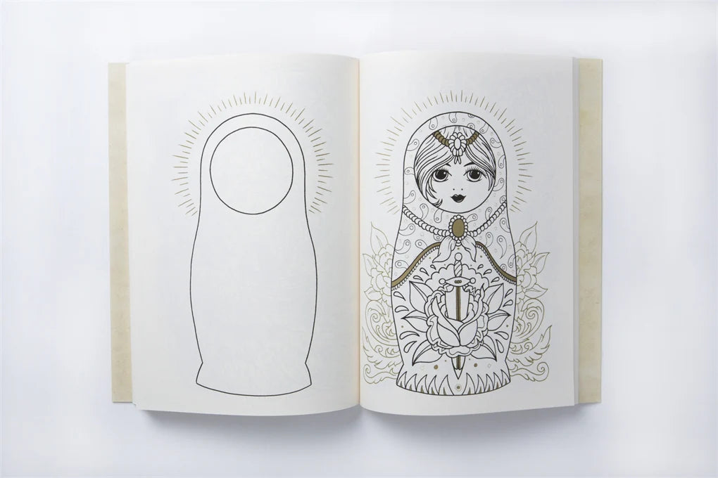 The Tattoo Colouring Book (Paperback)