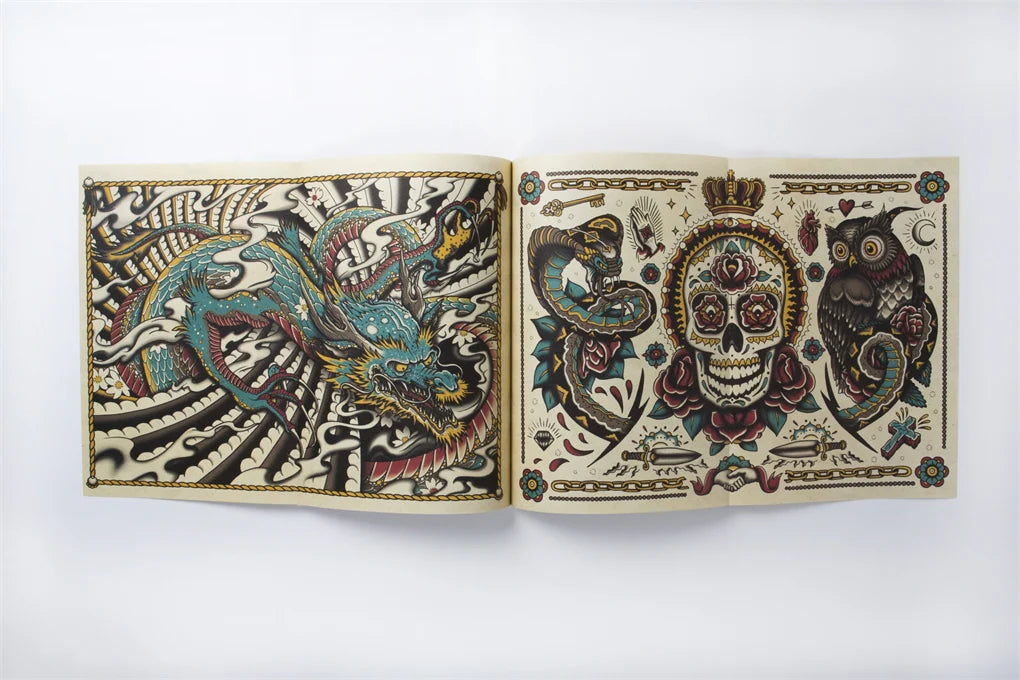 The Tattoo Colouring Book (Paperback)