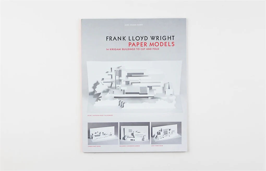 Frank Lloyd Wright Paper Models: 14 Kirigami Buildings to Cut and Fold (Miscellaneous print)