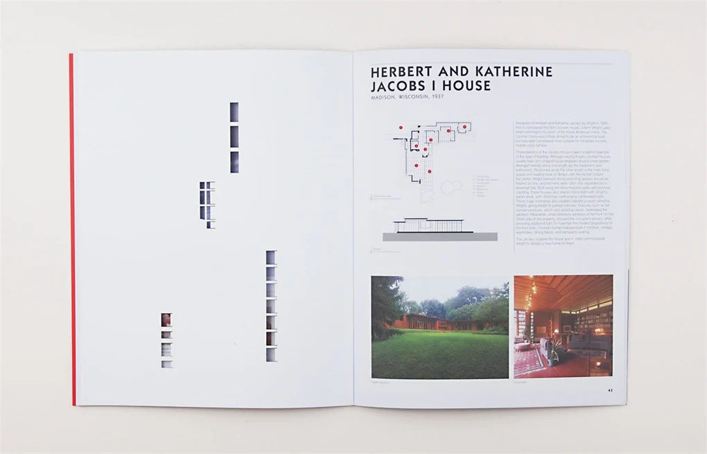 Frank Lloyd Wright Paper Models: 14 Kirigami Buildings to Cut and Fold (Miscellaneous print)