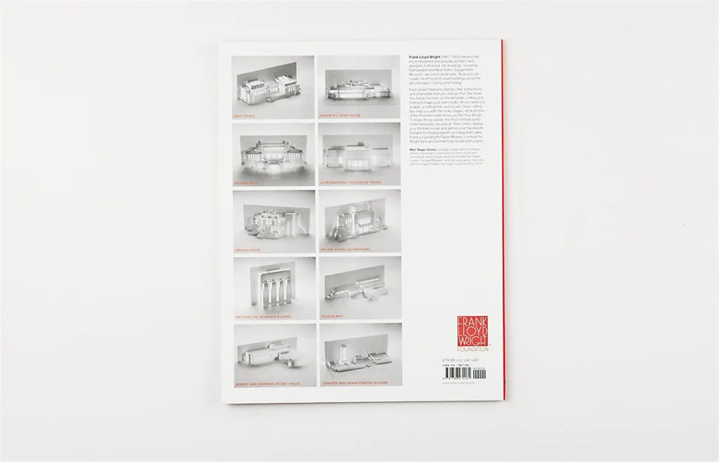 Frank Lloyd Wright Paper Models: 14 Kirigami Buildings to Cut and Fold (Miscellaneous print)