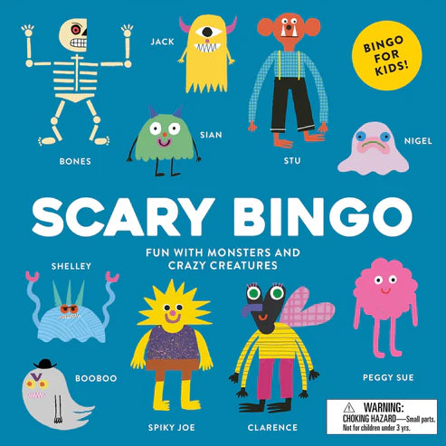 Scary Bingo - Fun with Monsters and Crazy Creatures