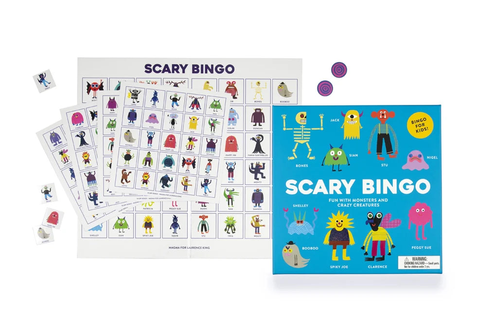 Scary Bingo - Fun with Monsters and Crazy Creatures