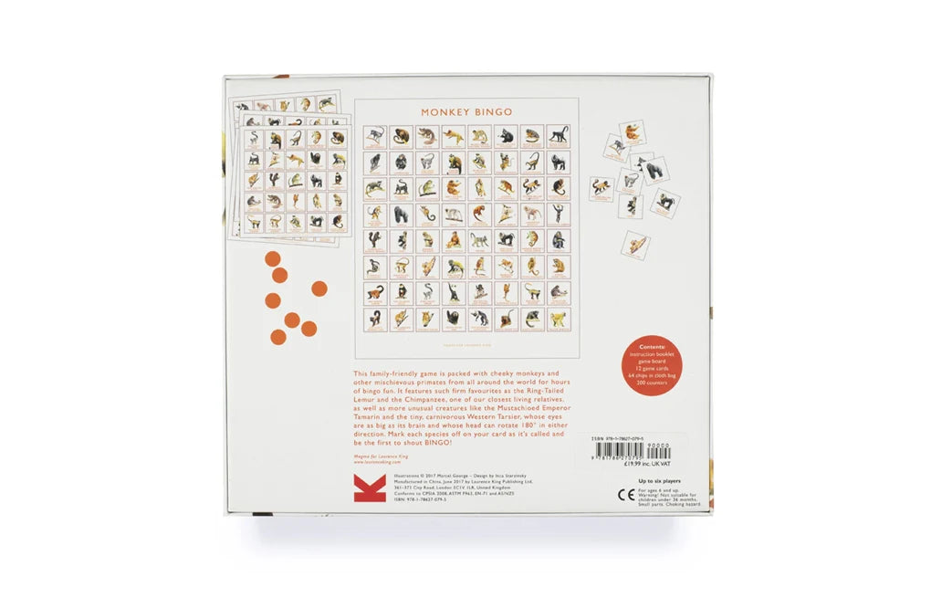 Monkey Bingo - And Other Primates