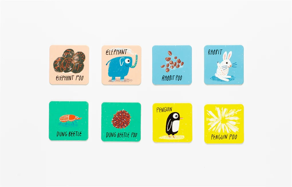 Who Did This Poo? - A Matching & Memory Game