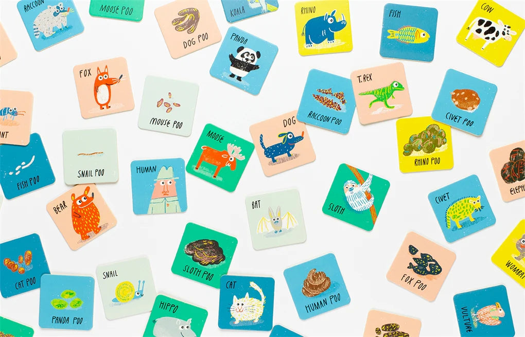Who Did This Poo? - A Matching & Memory Game