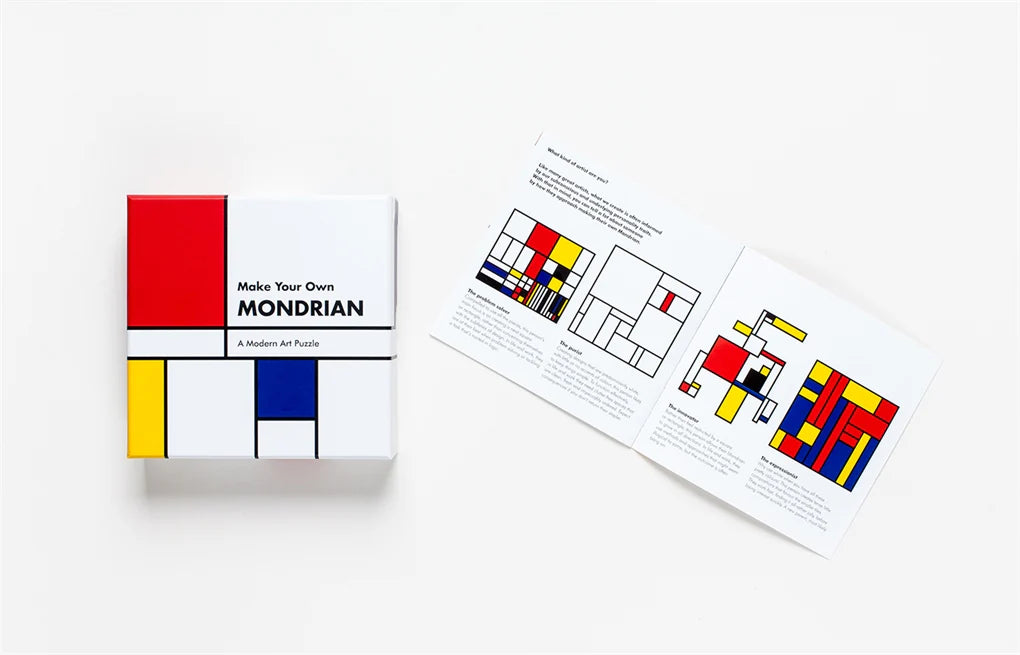 Make Your Own Mondrian - A Modern Art Puzzle