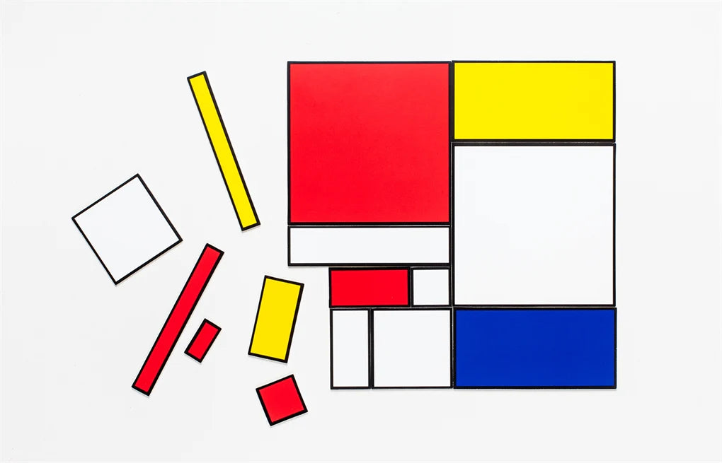 Make Your Own Mondrian - A Modern Art Puzzle