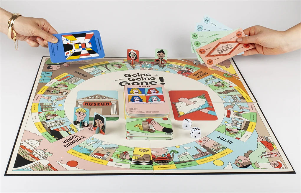 Going, Going, Gone! - A High-Stakes Board Game