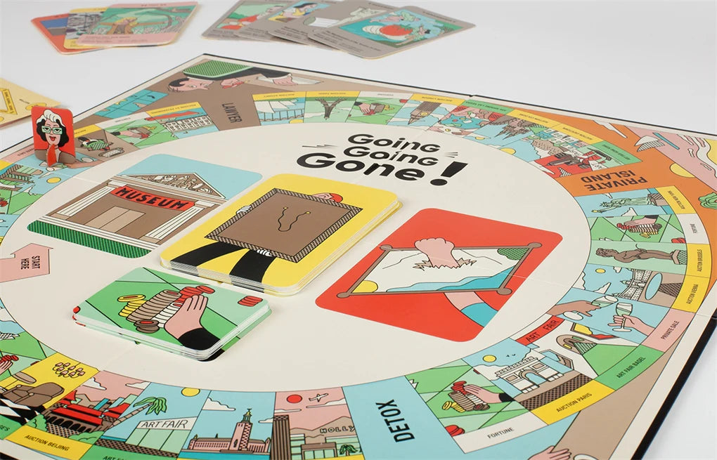 Going, Going, Gone! - A High-Stakes Board Game