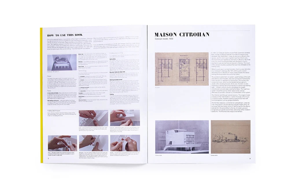 Le Corbusier Paper Models - 10 Kirigami Buildings To Cut And Fold