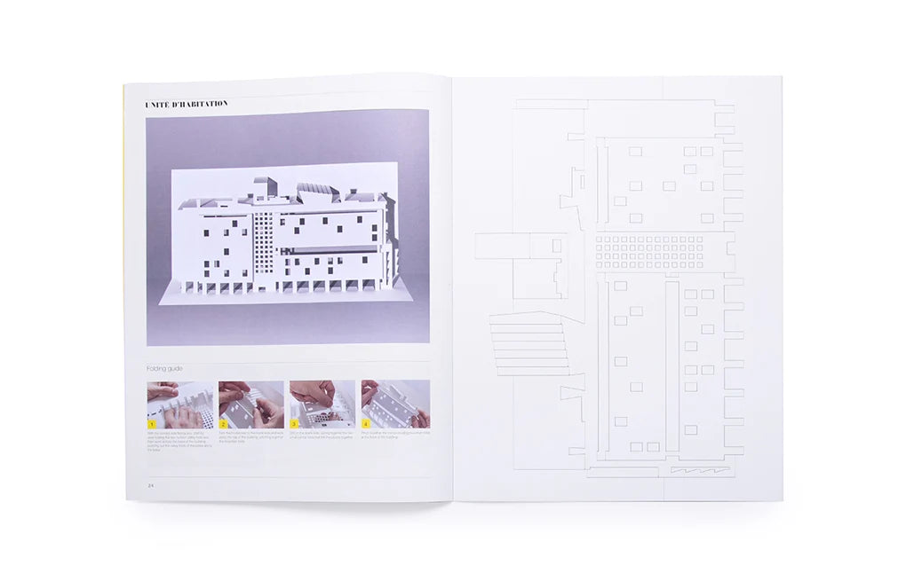 Le Corbusier Paper Models - 10 Kirigami Buildings To Cut And Fold