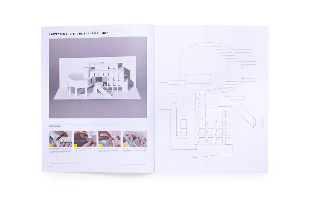 Le Corbusier Paper Models - 10 Kirigami Buildings To Cut And Fold
