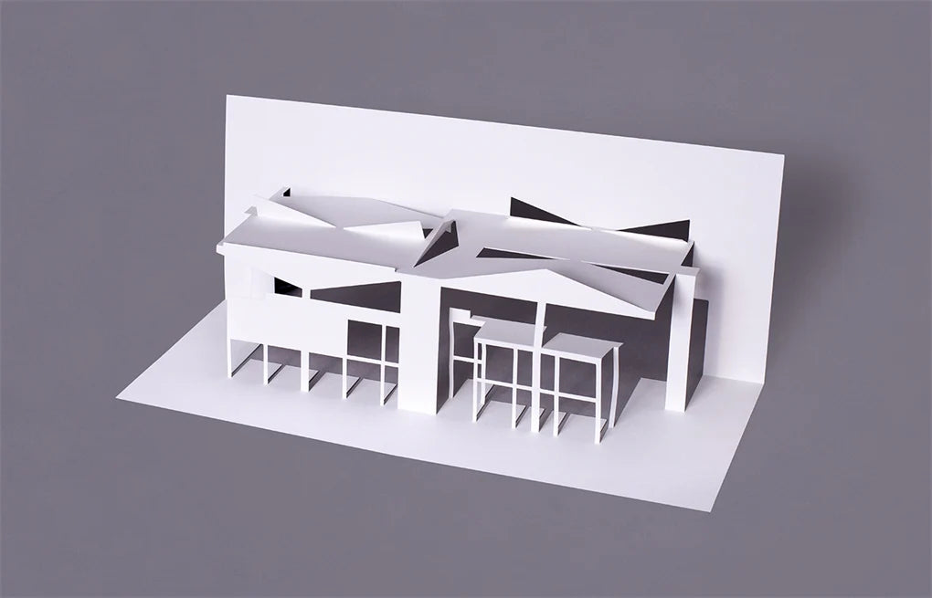 Le Corbusier Paper Models - 10 Kirigami Buildings To Cut And Fold