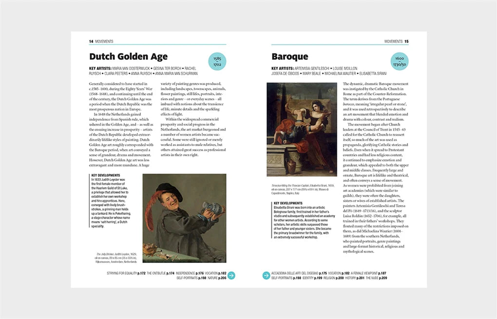 The Short Story of Women Artists: A Pocket Guide to Key Breakthroughs, Movements, Works and Themes