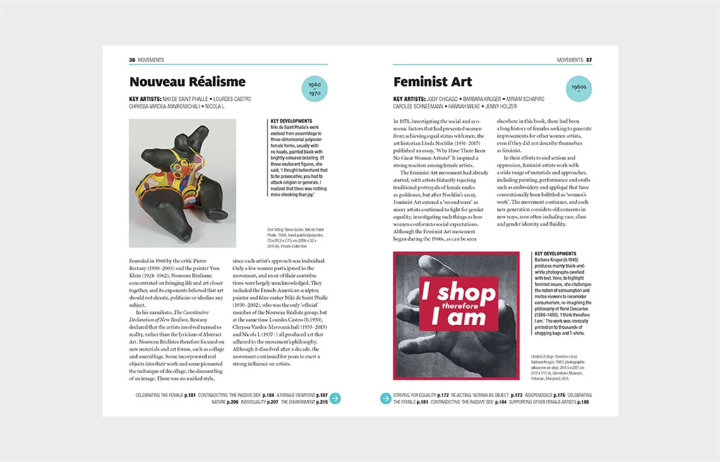 The Short Story of Women Artists: A Pocket Guide to Key Breakthroughs, Movements, Works and Themes