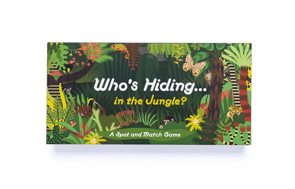 Who's Hiding in the Jungle? - A Spot and Match Game
