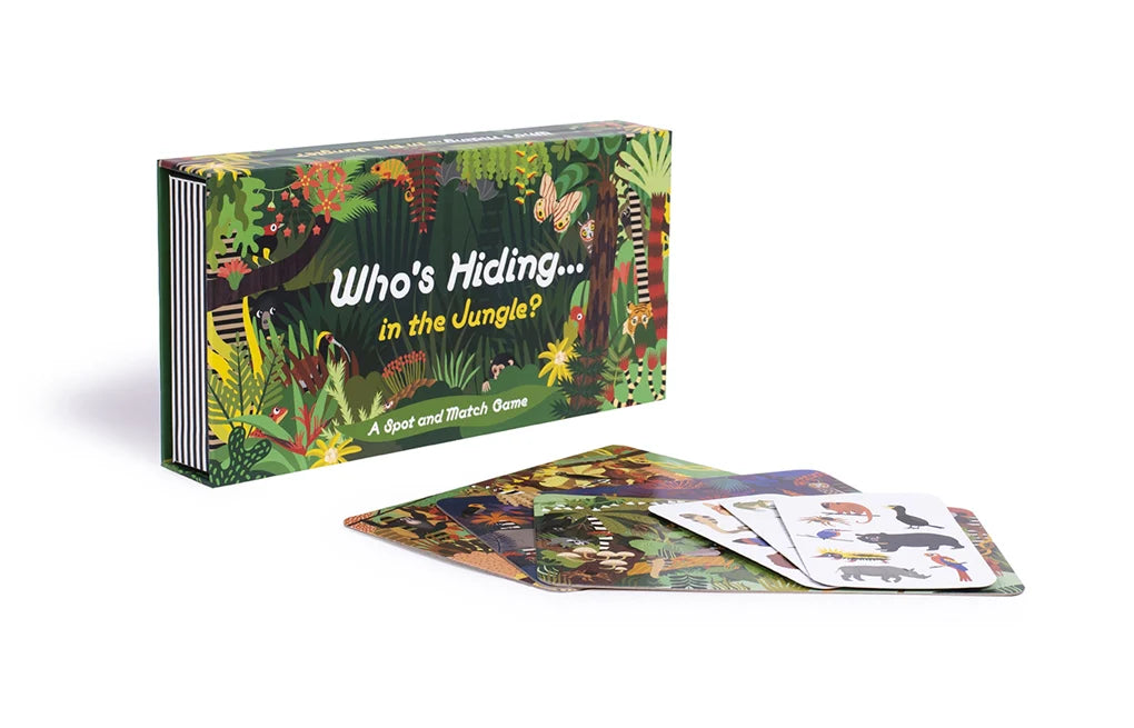 Who's Hiding in the Jungle? - A Spot and Match Game