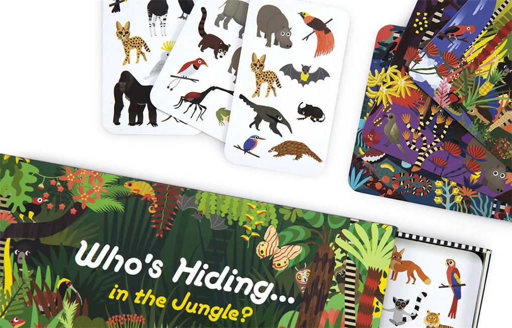 Who's Hiding in the Jungle? - A Spot and Match Game